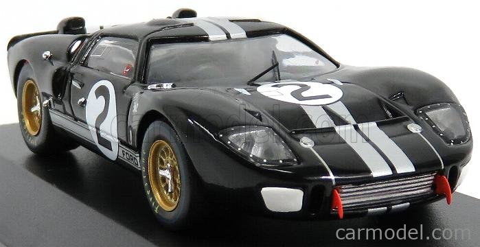 Ford Usa Gt40 MKII Shelby-American Inc #2 Winner Le Mans 1966 IXO 1:43 LM1966 M 