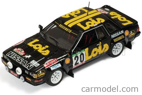 NIssan 240RS #20 se rallier le Portugal 1985 Mendes, Cunha 1:43 Ixo