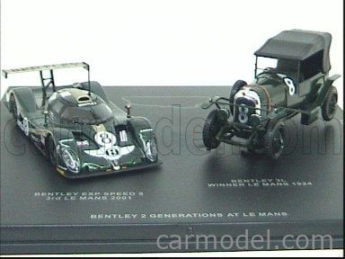 Bentley 3L N°8 – Vainqueur Le Mans 1924, Ixo Models 1/43 (LM1924)