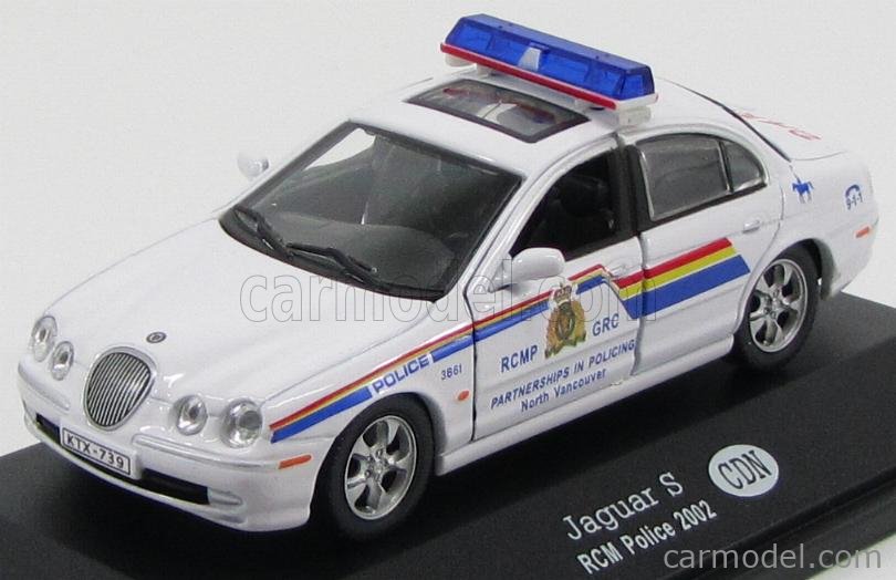 Canadian 2002 JAGUAR S TYPE Police vehicle 1:43 Scale 