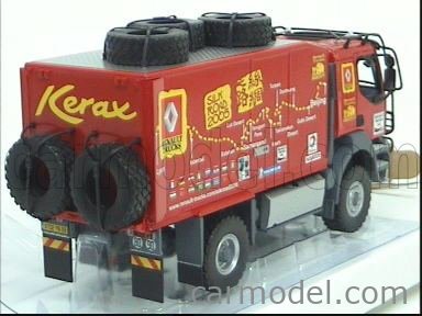NOREV 25415 Masstab: 1/43 | RENAULT KERAX 4X4 ROUTE DE LA SOIE 2008 RED