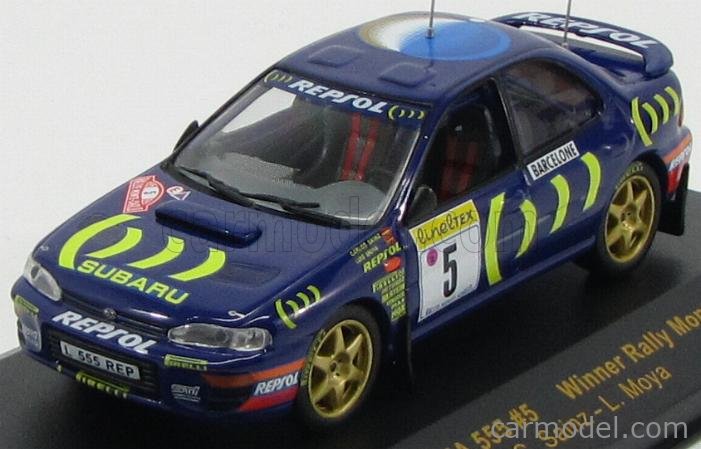 show original title Details about   Rcs11 car 1/43 ixo altaya rally C subaru impreza sanremo 1994 sainz 