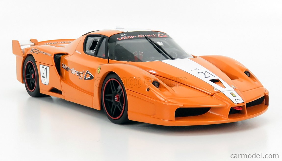 MATTEL HOT WHEELS L7114 Scale 1/18 | FERRARI FXX TEAM EDO