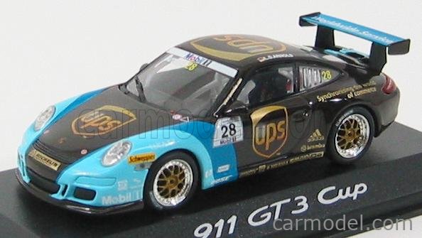 Voiture 1/43 SCX Scalextric Porsche 911 GT3 Cup – Occasion Pour Circuit Compact – Modèle Réduit