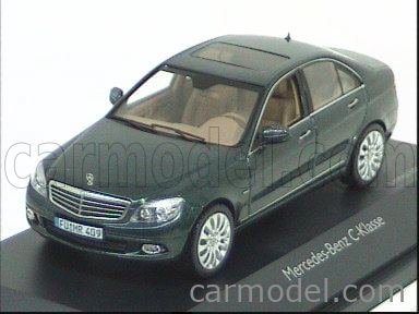 SCHUCO 04922 Scale 1/43 | MERCEDES BENZ C-CLASS W204 GREEN MET