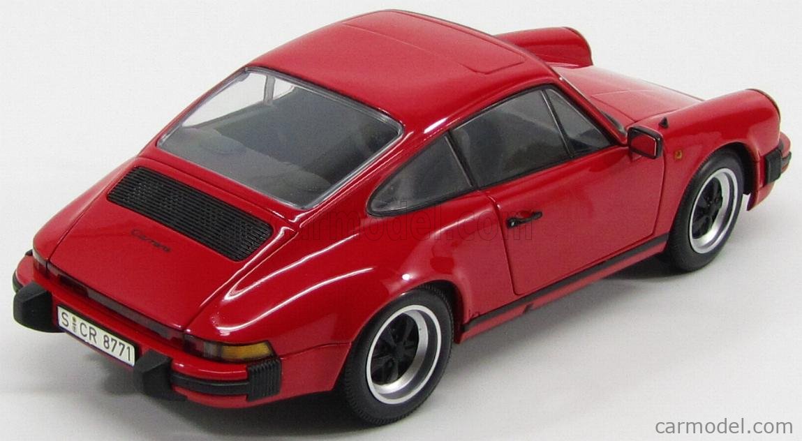 レア物】PMA 1/18 PORSCHE ポルシェ911 CARRERA 1983 RED-