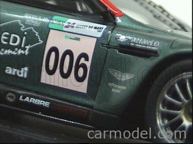 Spark Aston Martin DBR9 A.M.R BMS #100 LM2007 Ref s1211 (signed) in 1:43