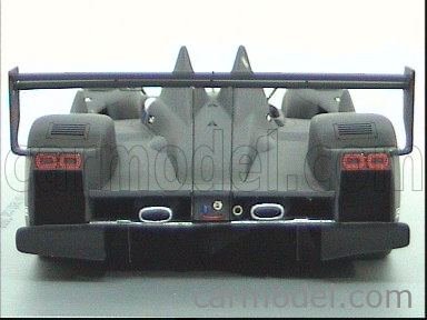 Diecast model cars Audi R10 1/43 IXO TDI mattblack Test Car 24h Le Mans