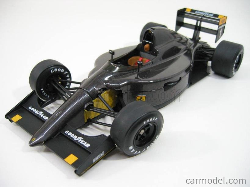 F1 FERRARI 641/2 Carbon fiber Test Car 1990 Alain Prost 1/18