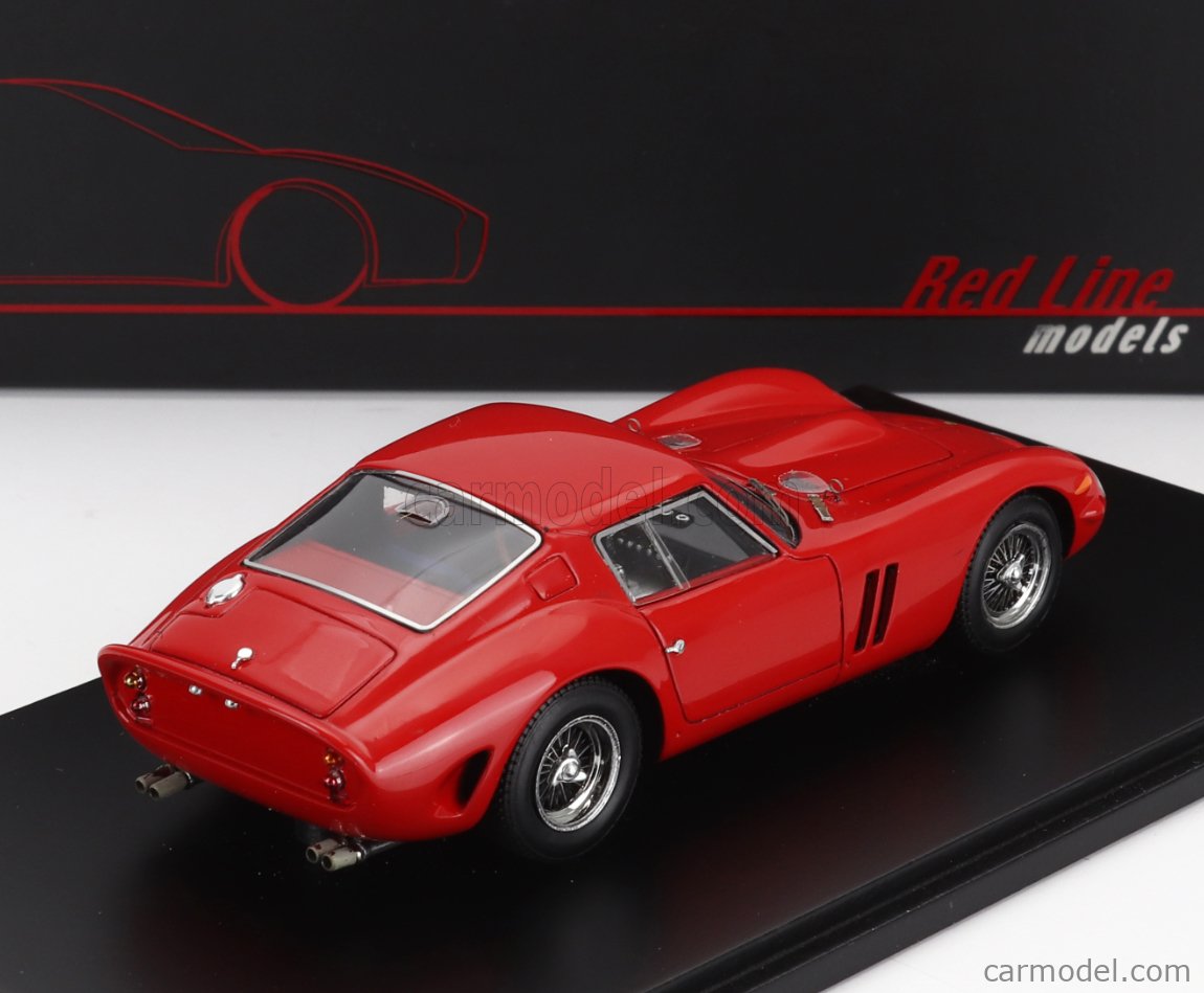 Red line Ferrari 250 GTO RL184 ダークブルー お取り寄せ商品】 BBR1854V 1/18 Ferrari 250GTO Le Mans 1962 SN 3705