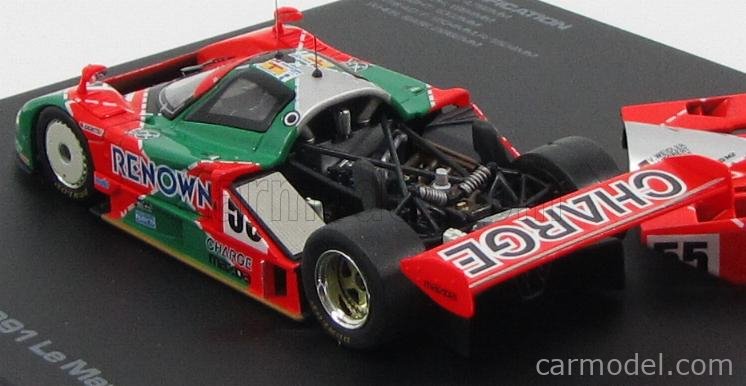 MAZDA - 787B RENOWN CHARGE N 55 WINNER 24h LE MANS 1991 B.GACHOT -  J.HERBERT - V.WEIDLER