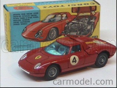 Miniature Clifford 1/43 Ferrari 250 Le Mans Verte - Friction, Bon état