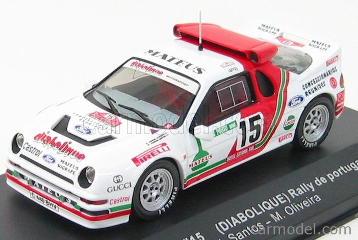 IXO-MODELS MP209 Scale 1/43 | FORD ENGLAND RS200 N 15