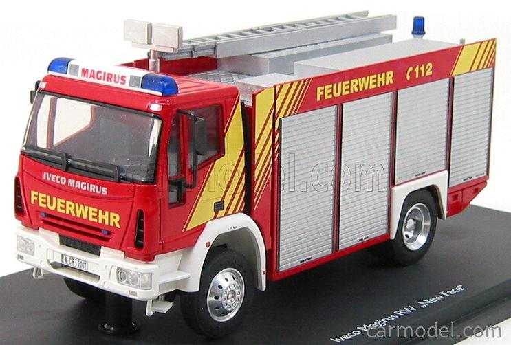 FIAT 128 4 PORTE VIGILI DEL FUOCO OLANDESI 1:43 Rio Pompieri Die Cast