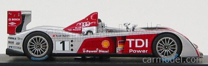 LE MANS miniatures Audi R10 TDI n.2 Winner 12 Hours Sebring 2007 - Slot Car -Union