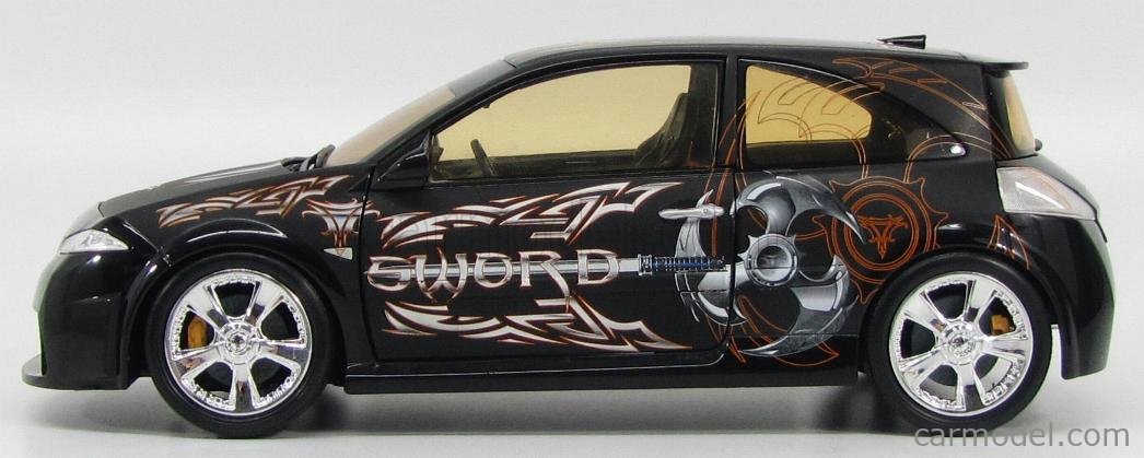 Lot visserie pièce miniature Renault Megane sword by MTK Norev 1/18