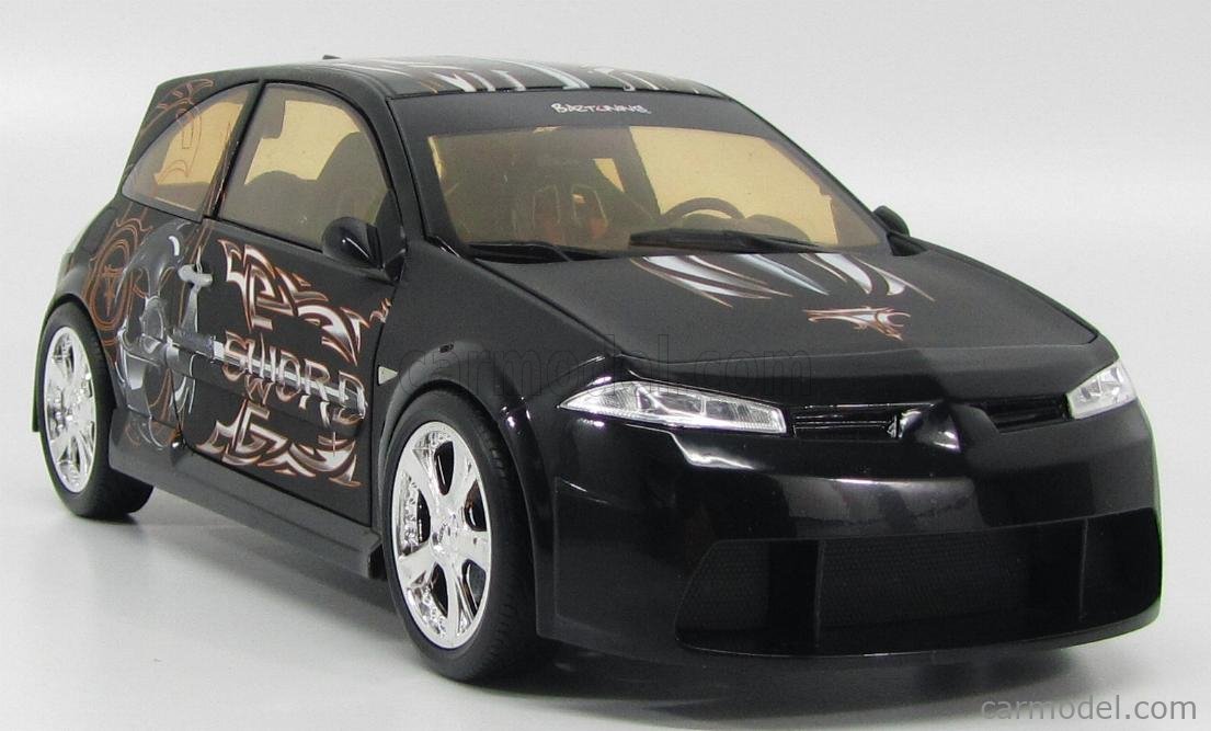 Vitre Arrière Gauche Miniature Renault Megane Sword – Modèle 1/18 Par Norev – Année 2007 – Occasion