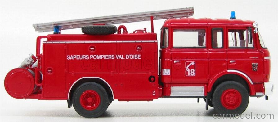 exclusive dan-toys Berliet gak firefighters fire large scale 