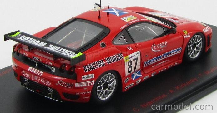 RED LINE RL049 FERRARI F360 Modena Scuderia Ecosse n°93 Le Mans 2005 1.43