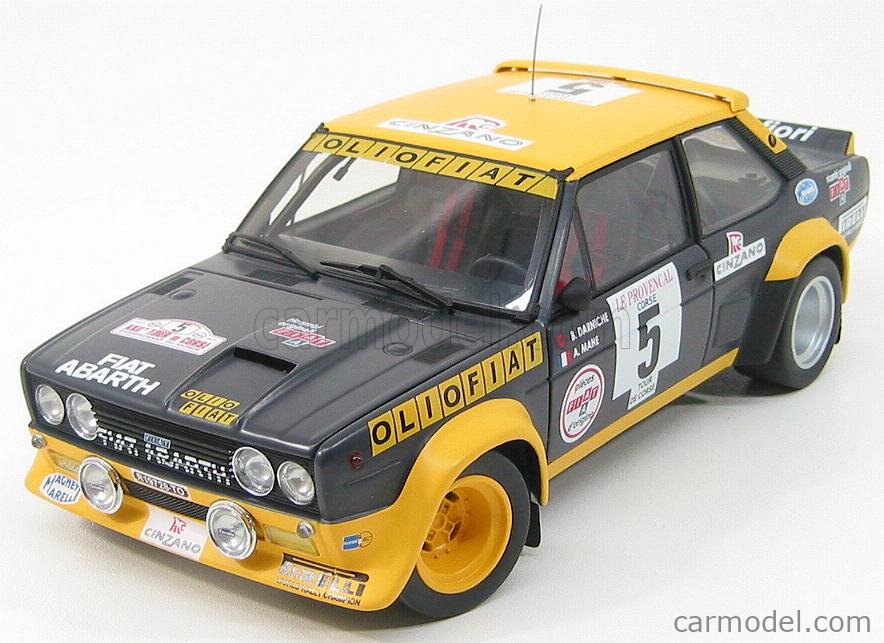 KYOSHO 08372A Scale 1/18 | FIAT 131 ABARTH N 5 WINNER RALLY KYOSHO 08372A Scale 1/18 | FIAT 131 ABARTH N 5 WINNER RALLY