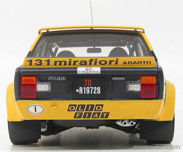 KYOSHO 08372A Scale 1/18 | FIAT 131 ABARTH N 5 WINNER RALLY KYOSHO 08372A Scale 1/18 | FIAT 131 ABARTH N 5 WINNER RALLY