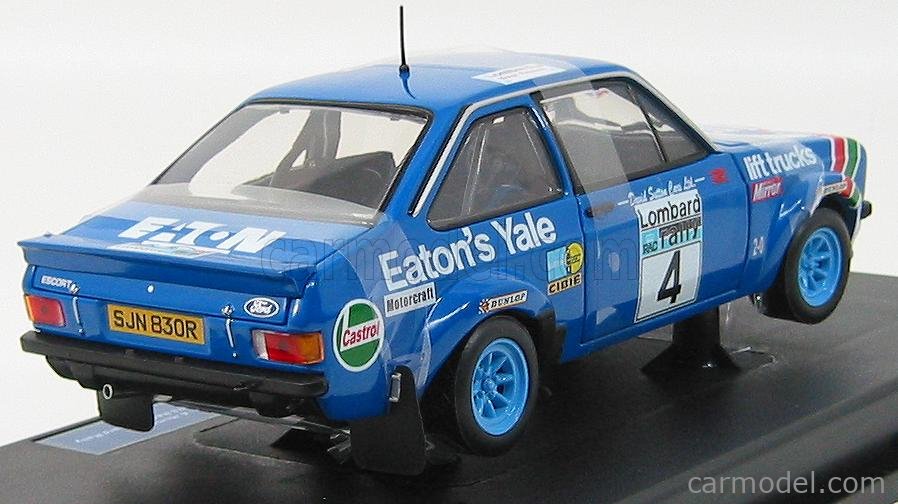 SUN-STAR 04437 Scale 1/18 | FORD ENGLAND ESCORT MKII RS1800 N 4 WINNER ...