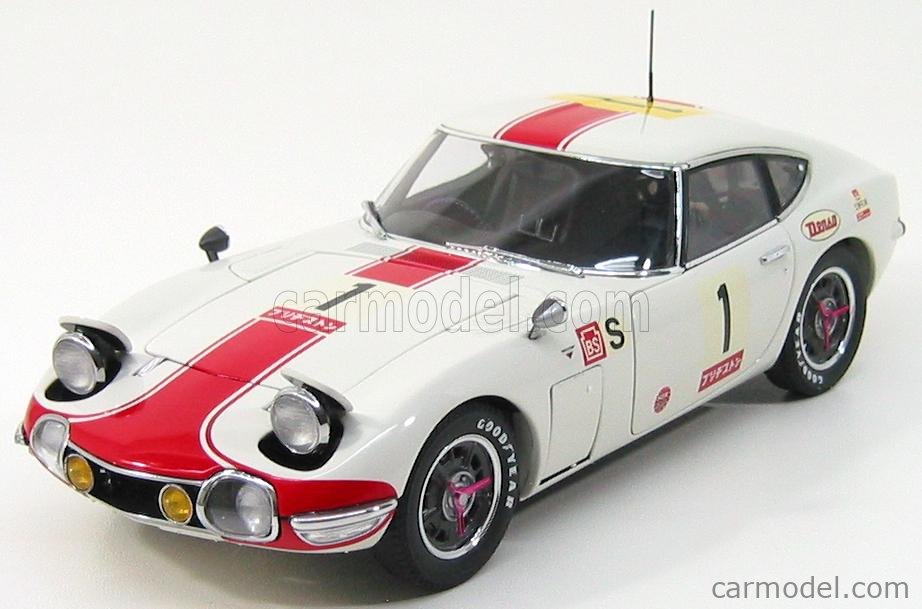 即納低価AUTOart　オートアート　1/18　TOYOTA　トヨタ　2000GT　ブラック　ワイヤースポーク　ミニカー 乗用車