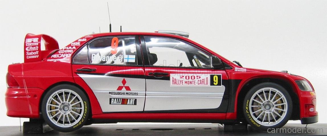 AUTOART 80540 Scale 1/18 | MITSUBISHI LANCER WRC N 9 RALLY
