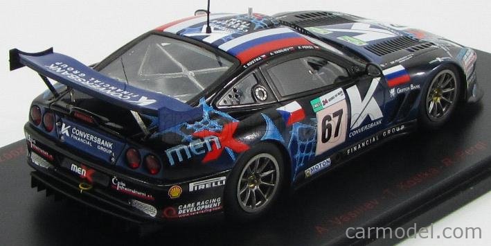 FERRARI 550 MARANELLO 24H LE MANS 2006 TEAM CONVERS MEN X
