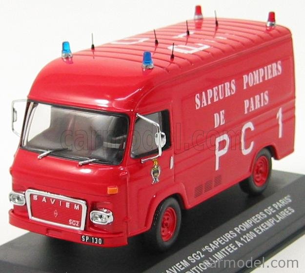 Kit Monté - Saviem SB2 Fourgon Intervention EDF GDF - Résine 1/50 - Fire Trucks