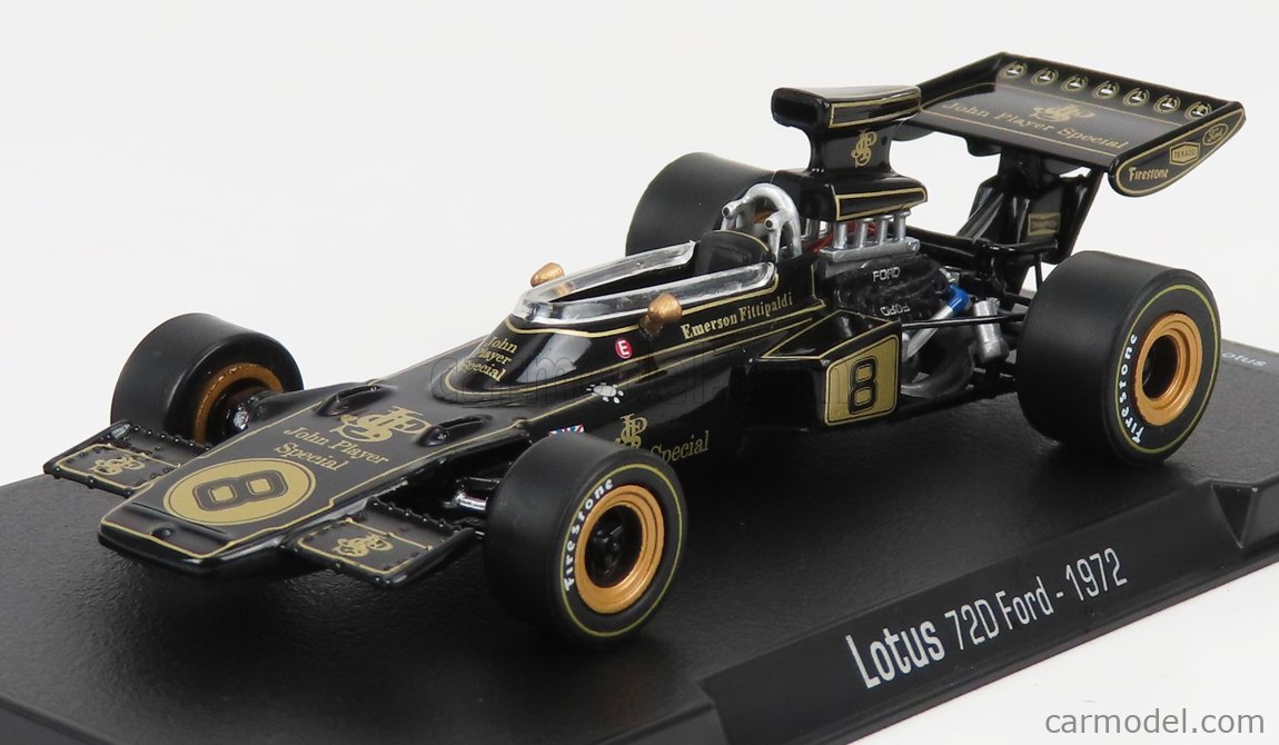 1965 Ford Mustang OPO 10 - Voiture Formule 1 1/24 Compatible Avec Lotus 72D - Emerson Fittipaldi - 1972 - OR026 James Bond Cars - 8