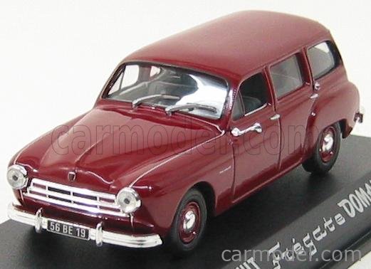 Renault Frégate Domaine Norev 1/43 - Miniature Rouge Moulée Sous Pression, Neuve Sous Emballage