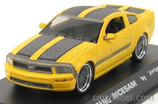 FORD MUSTANG PAROTECH CESAM 2007 NOREV 270540 1/43 NEW CONCEPT JAUNE YELLOW