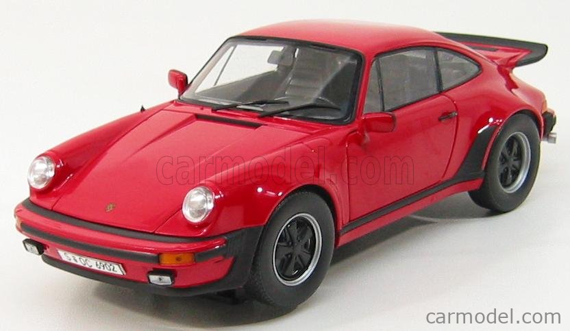 NOREV 187512 Scale 1/18 | PORSCHE 911 3.0 TURBO 1985 RED