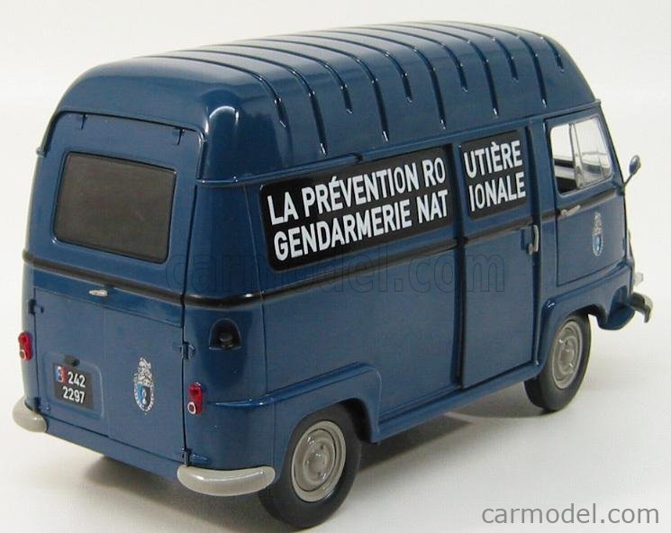 Norev Echelle Renault Estafette Van Gendarmerie Police Blue