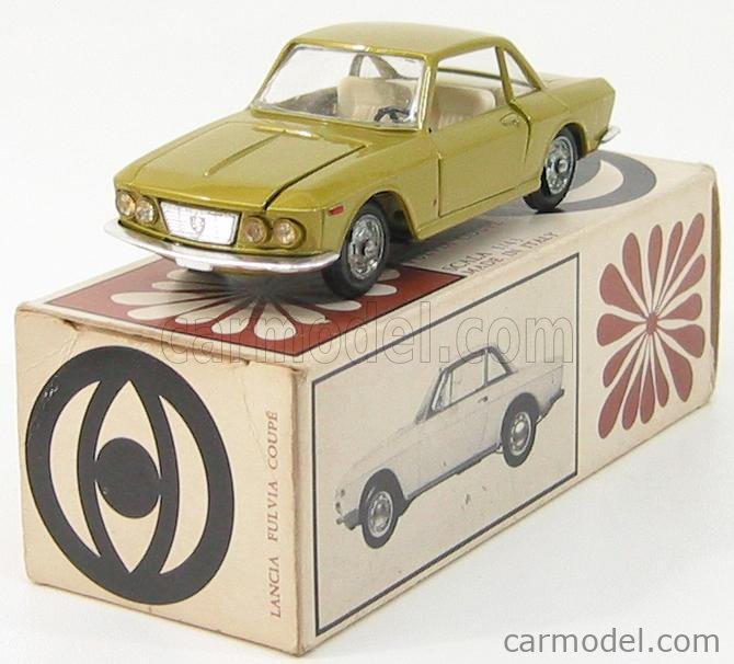 MEBETOYS MATTEL A11 Scale 1 43 LANCIA FULVIA COUPE 1 ISSUE YELLOW MET