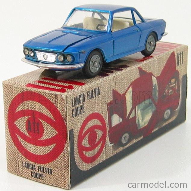 Mebetoys Mattel A Scale Lancia Fulvia Coupe Issue Light