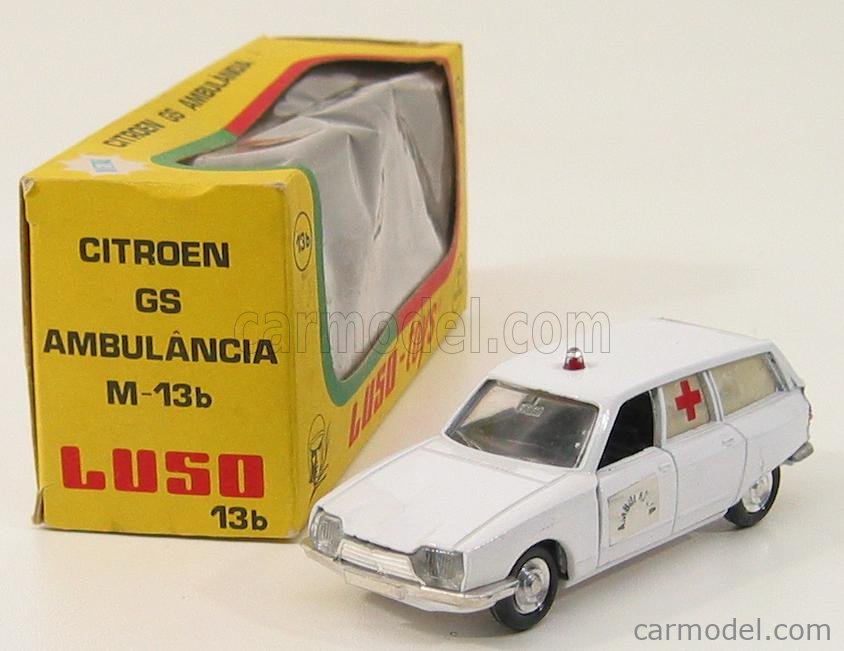 Jouet Miniature Luso Toys Portugal N°11 - Citroën GS Break Pallas Verte 1/43, En Boîte - Occasion