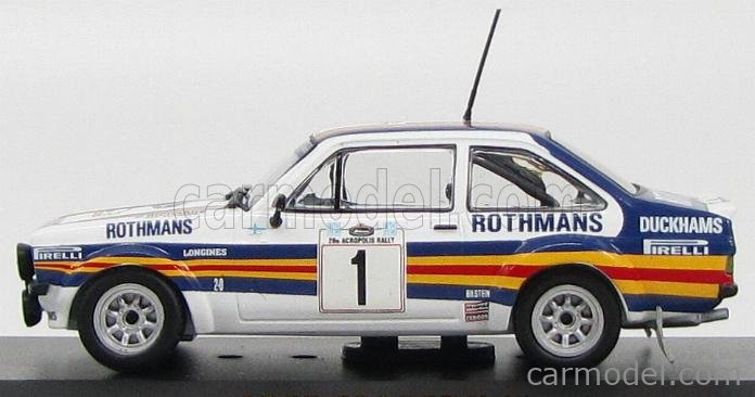 IXO-MODELS RAC001 Scale 1/43 | FORD ENGLAND ESCORT MKII N 1 WINNER ...