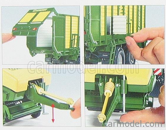 WIKING 77302 Scale 1/32 | KRONE TRAILER ZX450GL - HIGHLY DETAILED 