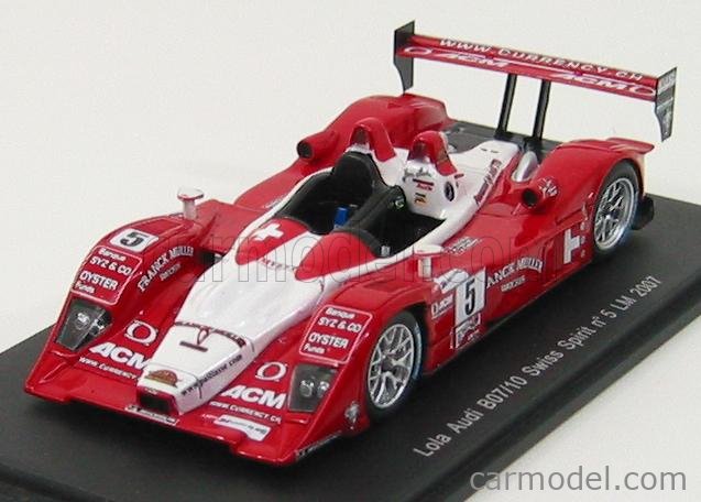 LOLA - AUDI B07/10 N 5 SWISS SPORT LE MANS 2007 J.D.DELETRAZ - M.FASSLER -  I.ALEXANDER