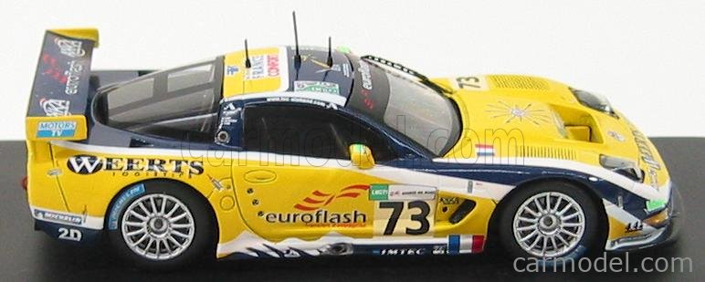 SPARK SB 1/43 - Chevrolet Corvette C5R Luc Alphand N°72 Le Mans 2006 SPARK SB 1/43 - Chevrolet Corvette C5R Luc Alphand N°72 Le Mans 2006