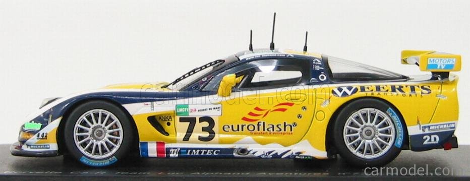 SPARK-MODEL S0169 Scale 1/43 | CHEVROLET CORVETTE C5R N 73