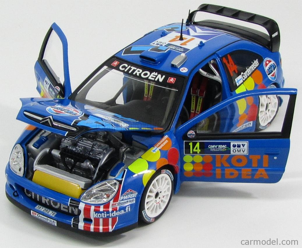 SUN-STAR 04428 Scale 1/18 | CITROEN XSARA WRC N 14 RALLY DEUTSCHLAND ...