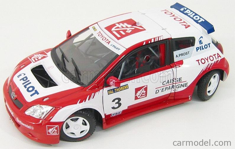 トヨタ・カローラ 2006 Alain Prost コレクション 1/18 トヨタ・カローラ 2006 Alain Prost コレクション 1/18 - メルカリ