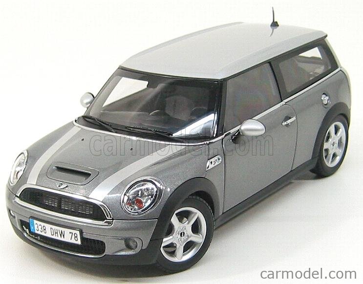 Kyosho Scale 1 18 Mini Cooper S Clubman 07 Silver Grey Met