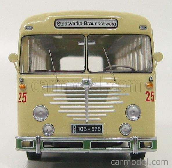 SCHUCO 03471 Scala 1/43  BUSSING TRAMBUS 6500T AUTOBUS OLD IVORY