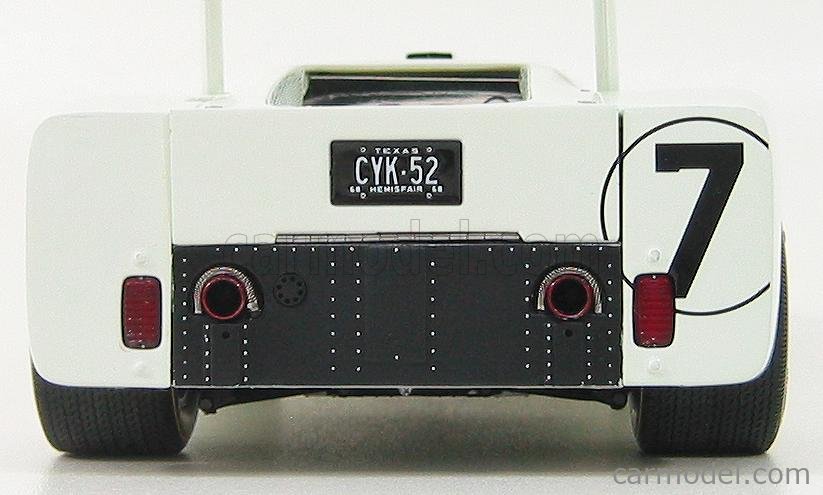 EXOTO EXO18174 Scale 1/18 | CHAPARRAL 2F N 7 LE MANS 1967 WHITE
