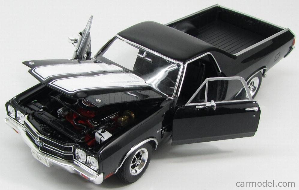 WELLY WE12543BK Scale 1/18 | CHEVROLET EL CAMINO 369 SS PICK