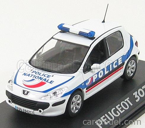 Peugeot 307 Police 2001 - 1/43 Norev